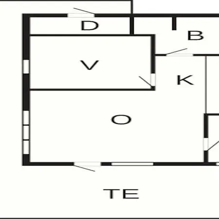 別荘 4 Person In Hovborg-by Traum