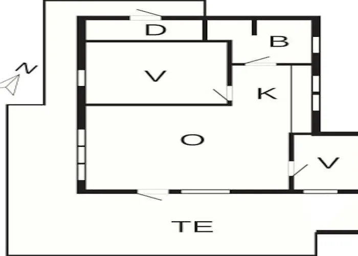 Dom wakacyjny 4 Person In Hovborg-by Traum